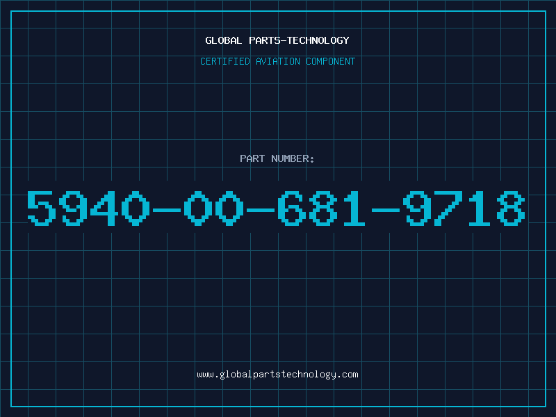 Aviation Part 5940-00-681-9718