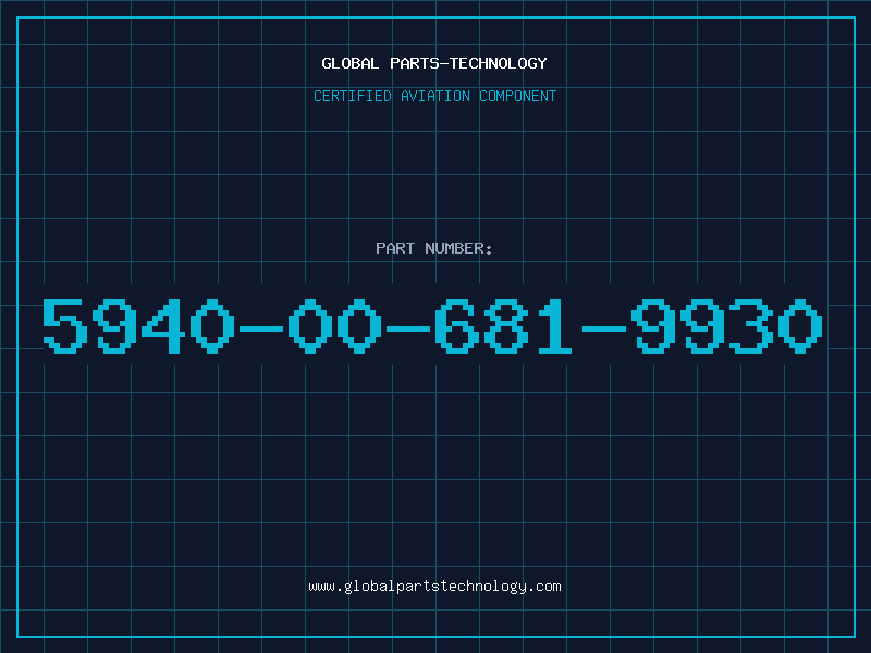 Aviation Part 5940-00-681-9930