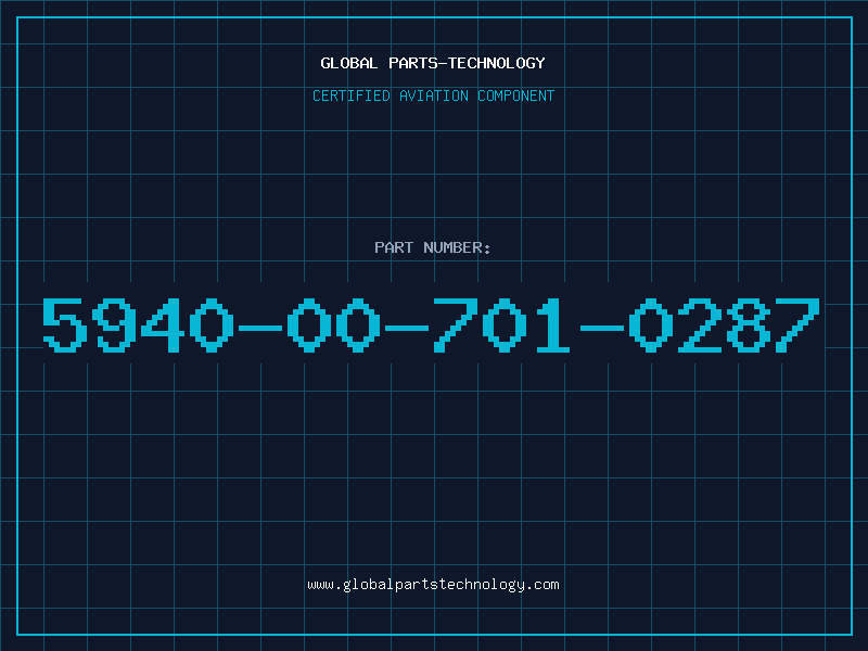 Aviation Part 5940-00-701-0287