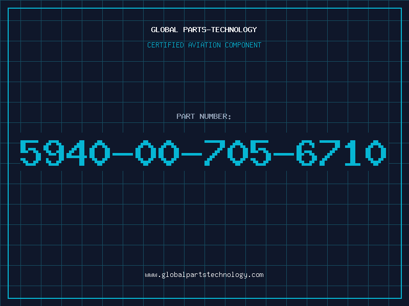 Aviation Part 5940-00-705-6710