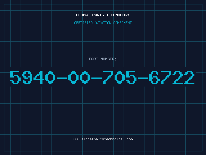 Aviation Part 5940-00-705-6722