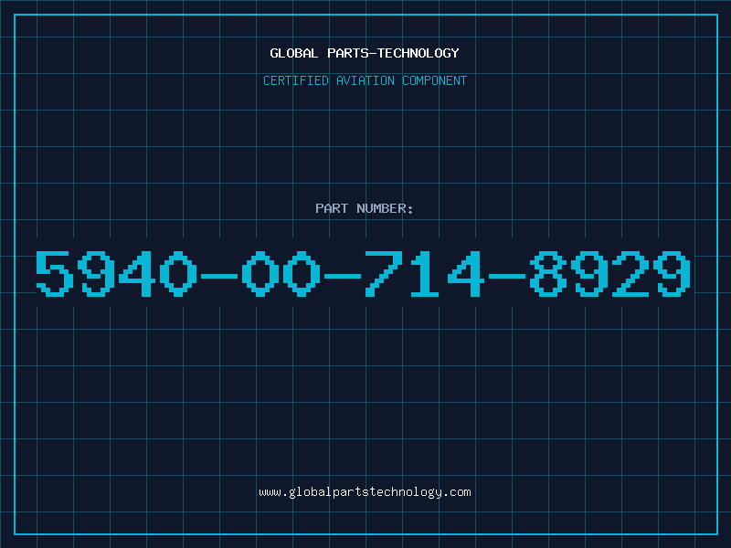Aviation Part 5940-00-714-8929