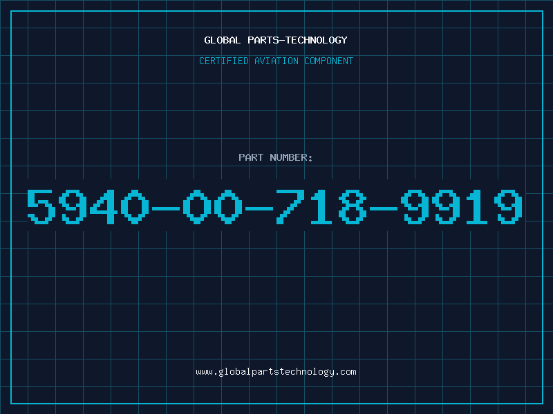 Aviation Part 5940-00-718-9919