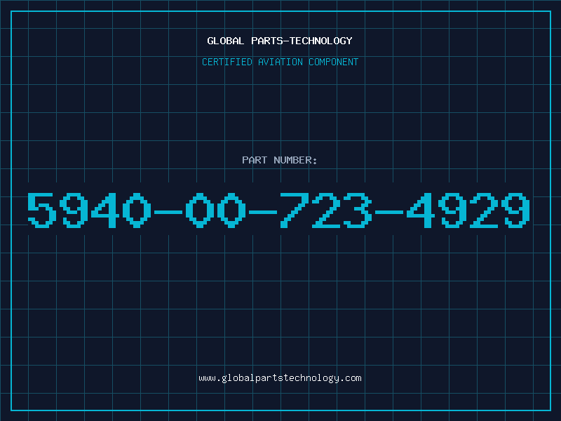 Aviation Part 5940-00-723-4929