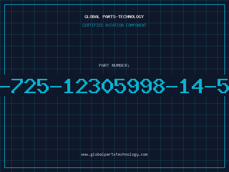 Aviation Part 5940-00-725-12305998-14-520-0002