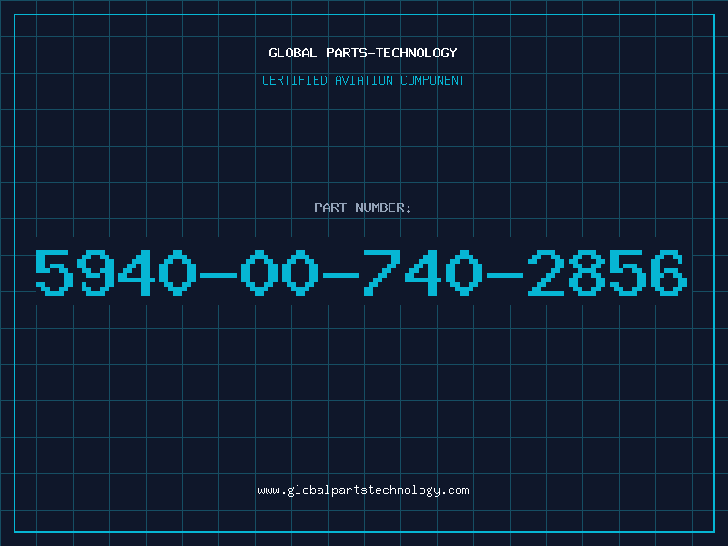 Aviation Part 5940-00-740-2856