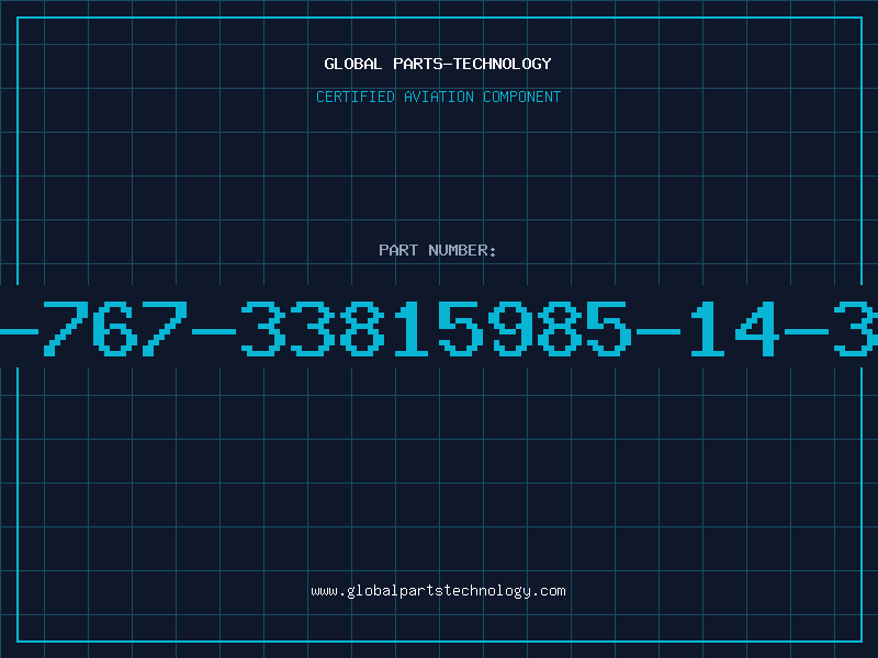 Aviation Part 5940-00-767-33815985-14-307-6557