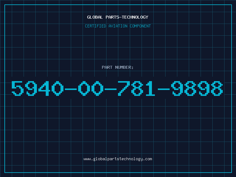 Aviation Part 5940-00-781-9898