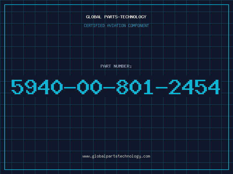 Aviation Part 5940-00-801-2454