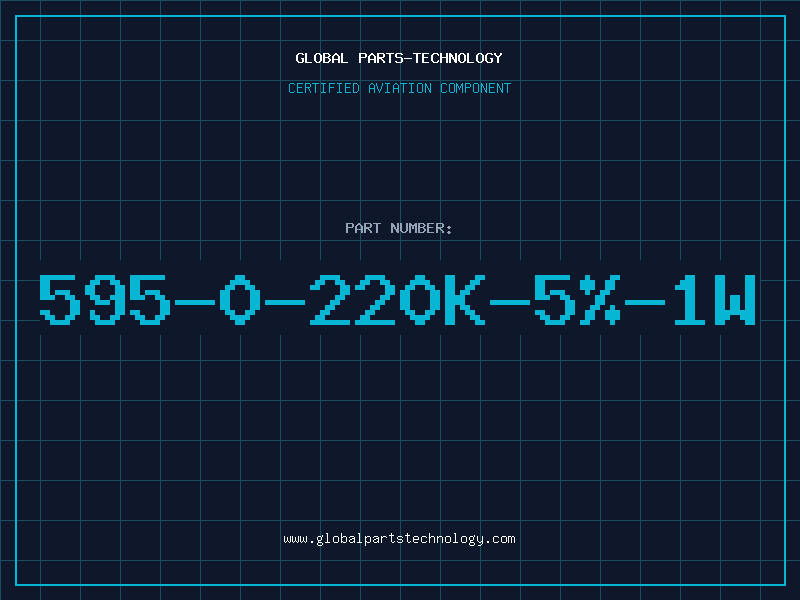 Aviation Part 595-0-220K-5%-1W