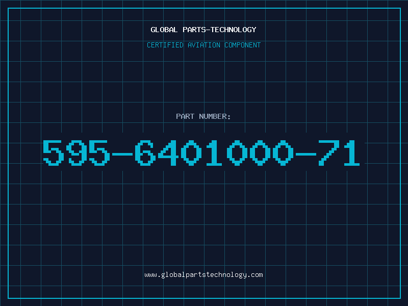 Aviation Part 595-6401000-71