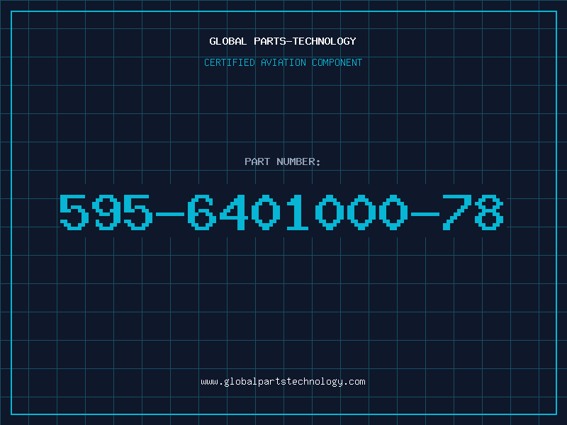 Aviation Part 595-6401000-78