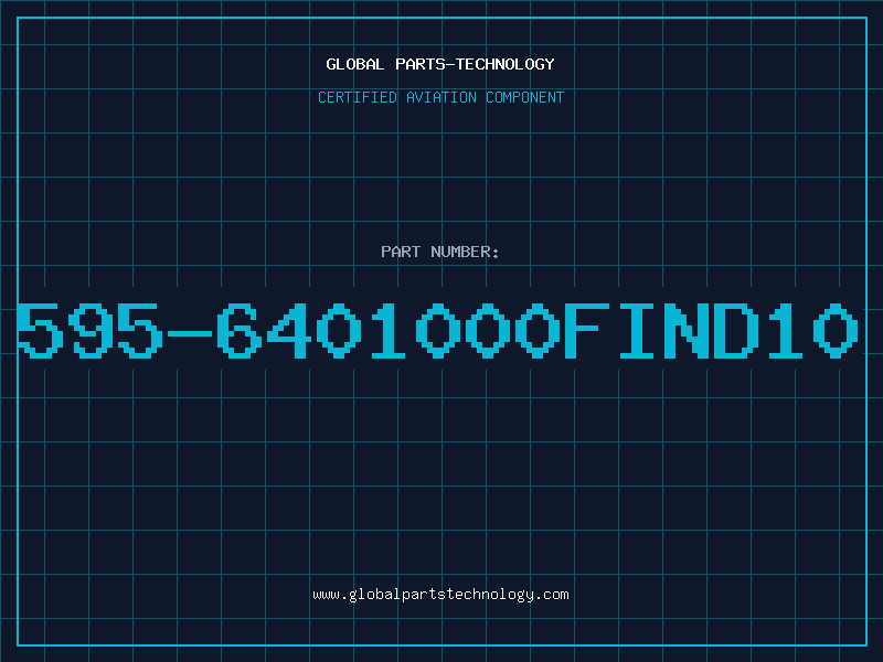 Aviation Part 595-6401000FIND10