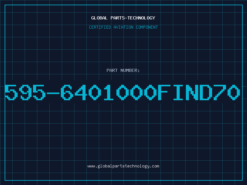 Aviation Part 595-6401000FIND70