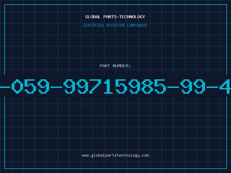 Aviation Part 5950-00-059-99715985-99-439-6925