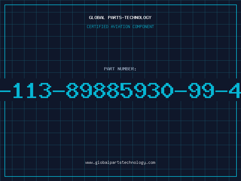 Aviation Part 5950-00-113-89885930-99-477-4611