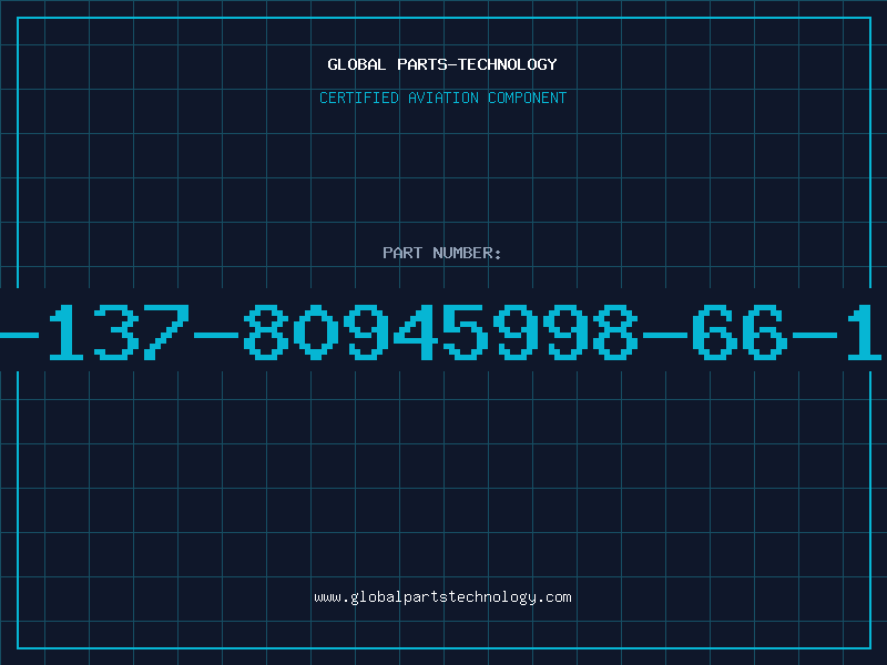 Aviation Part 5950-00-137-80945998-66-102-1756
