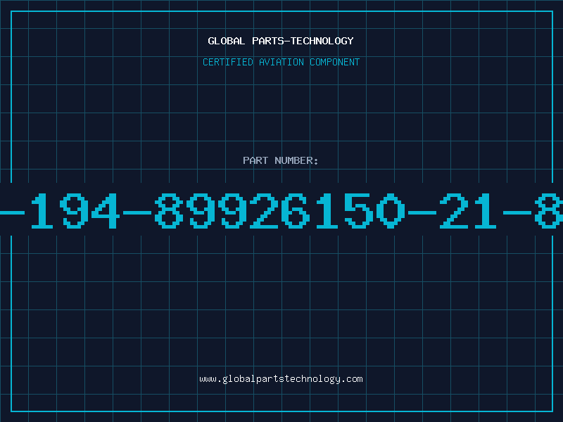 Aviation Part 5950-00-194-89926150-21-800-5895