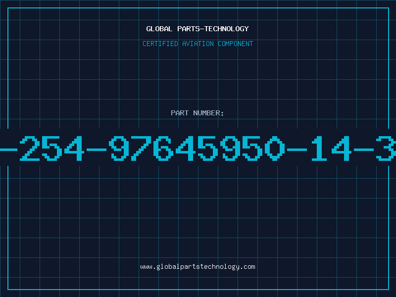 Aviation Part 5950-00-254-97645950-14-339-9575