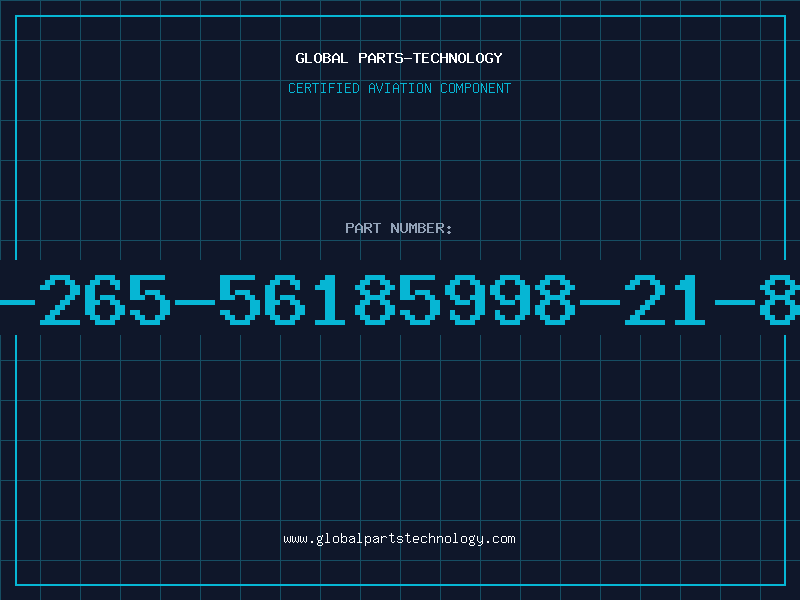 Aviation Part 5950-00-265-56185998-21-863-8414