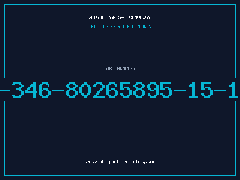 Aviation Part 5950-00-346-80265895-15-136-7904