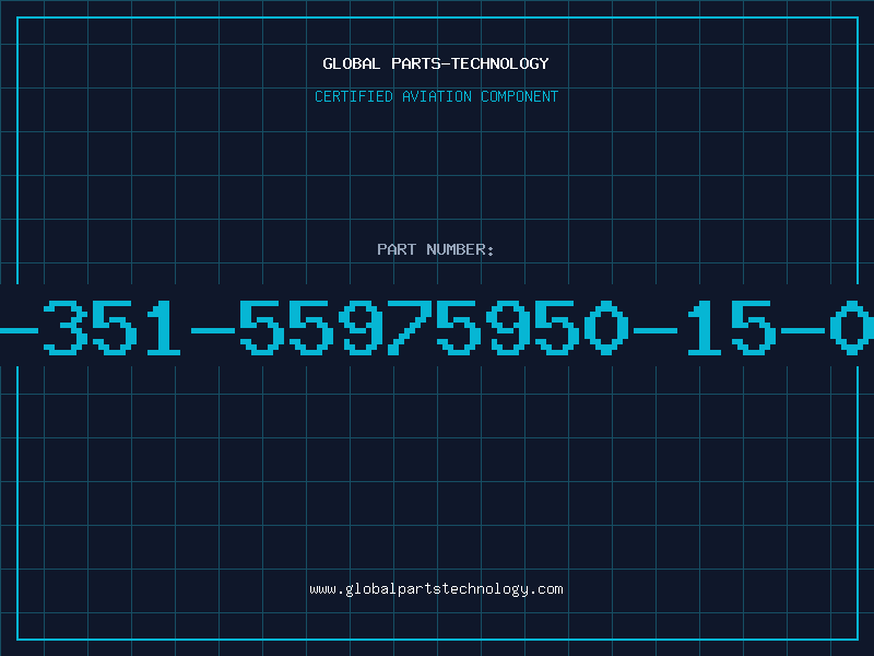 Aviation Part 5950-00-351-55975950-15-059-9348
