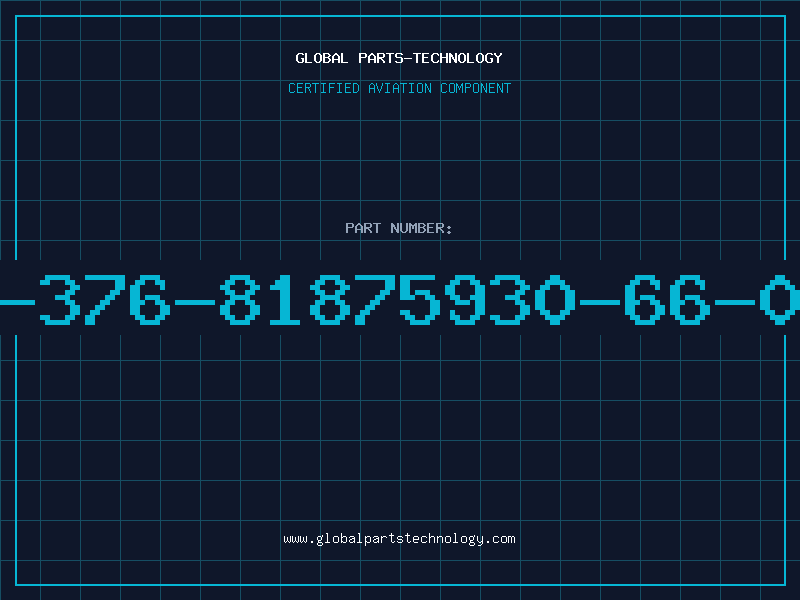 Aviation Part 5950-00-376-81875930-66-079-9102