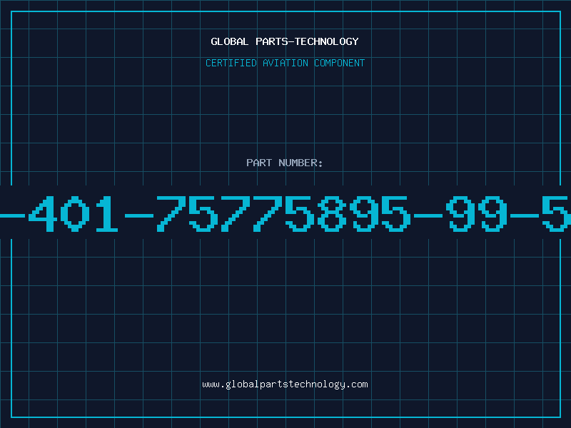 Aviation Part 5950-00-401-75775895-99-521-3734