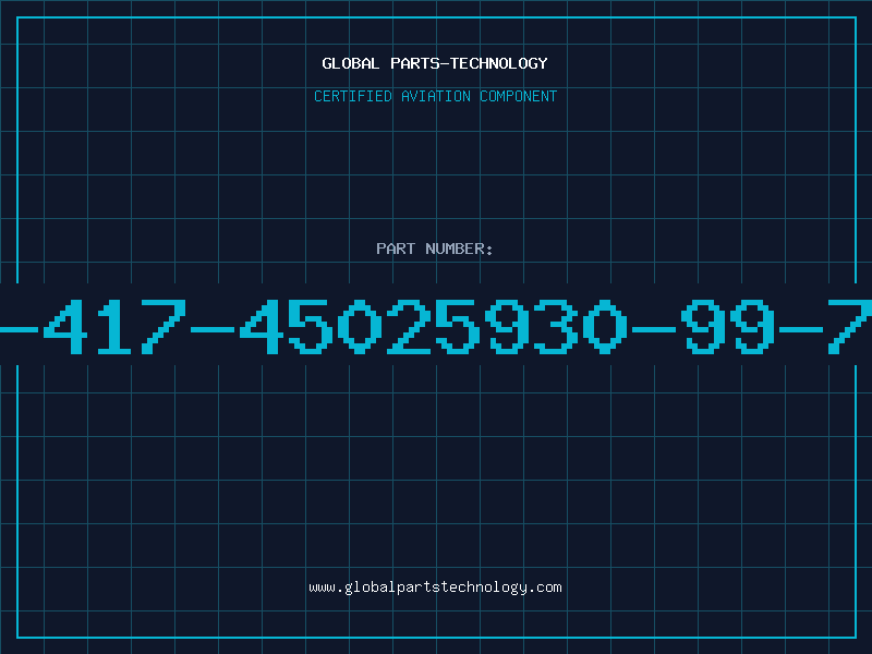 Aviation Part 5950-00-417-45025930-99-763-8085