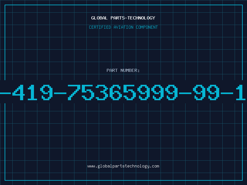 Aviation Part 5950-00-419-75365999-99-119-8133