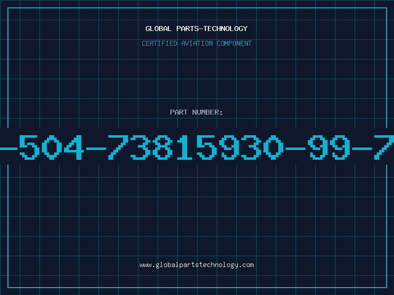 Aviation Part 5950-00-504-73815930-99-778-9726