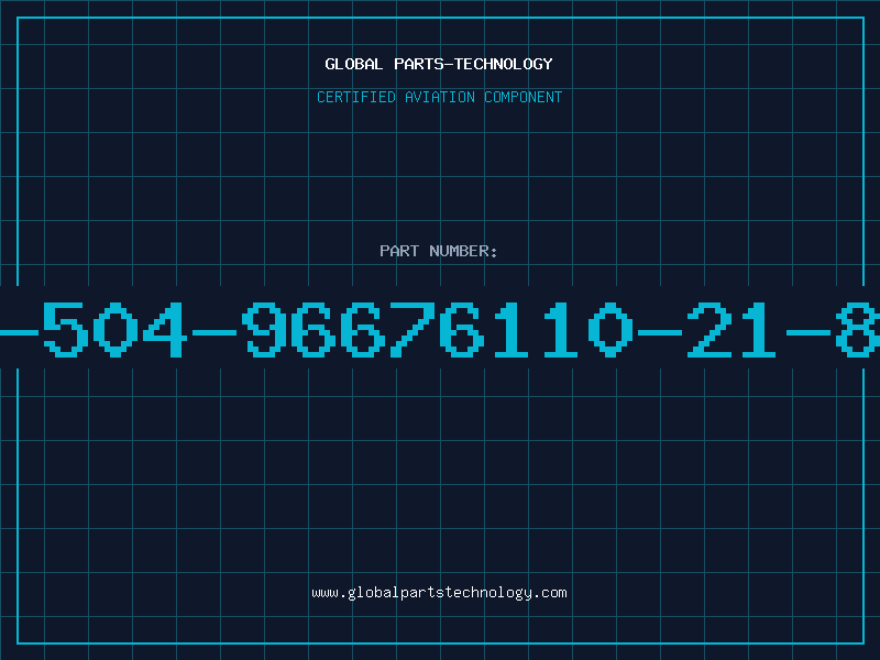 Aviation Part 5950-00-504-96676110-21-897-0887