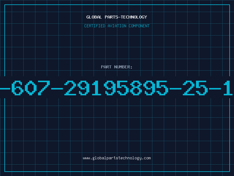 Aviation Part 5950-00-607-29195895-25-148-9463