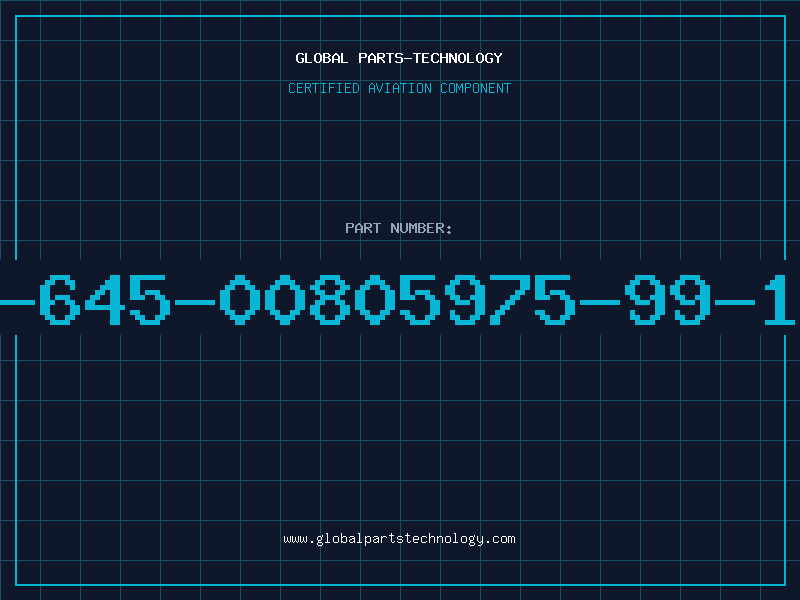 Aviation Part 5950-00-645-00805975-99-111-7355