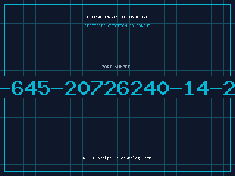 Aviation Part 5950-00-645-20726240-14-286-0120