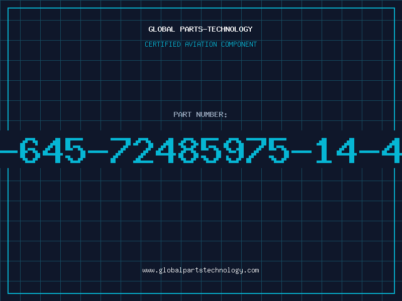 Aviation Part 5950-00-645-72485975-14-445-0457