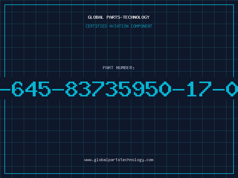 Aviation Part 5950-00-645-83735950-17-054-9189