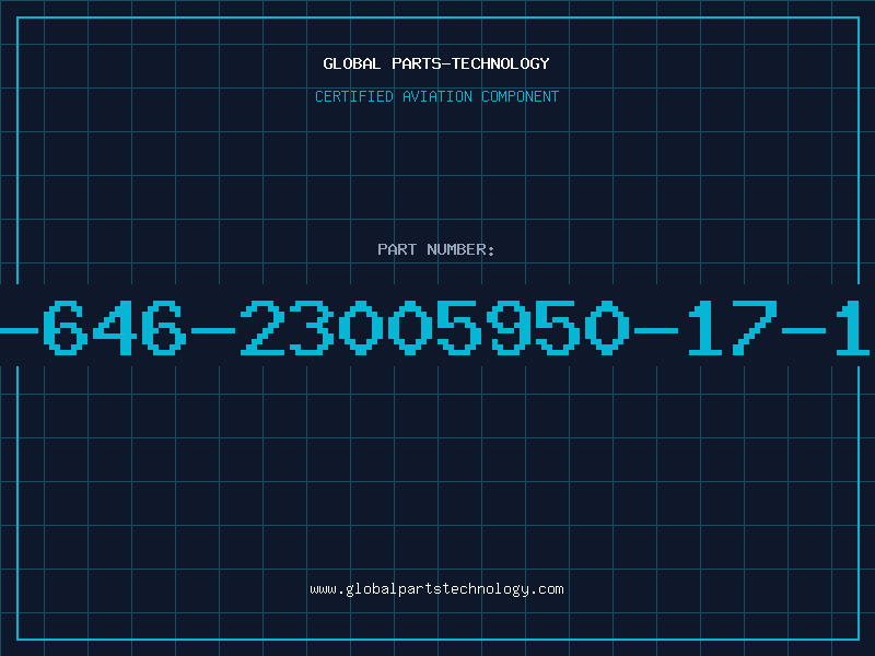 Aviation Part 5950-00-646-23005950-17-103-7623