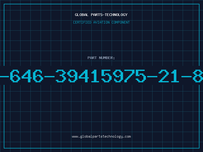 Aviation Part 5950-00-646-39415975-21-863-5494