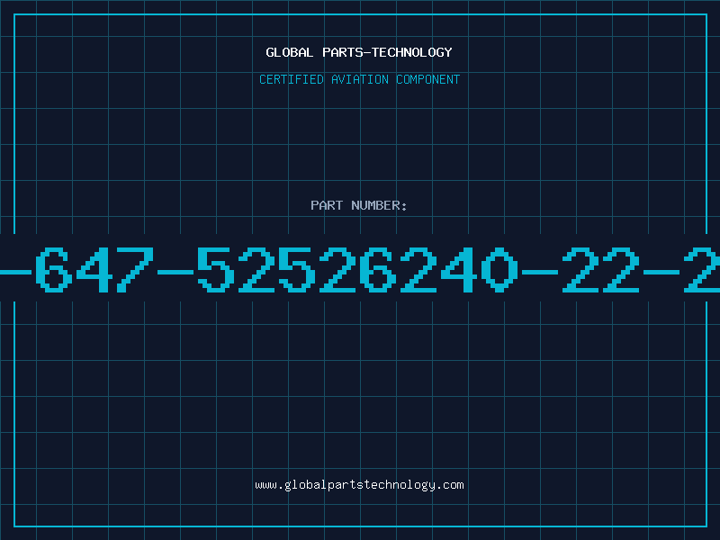 Aviation Part 5950-00-647-52526240-22-220-0098