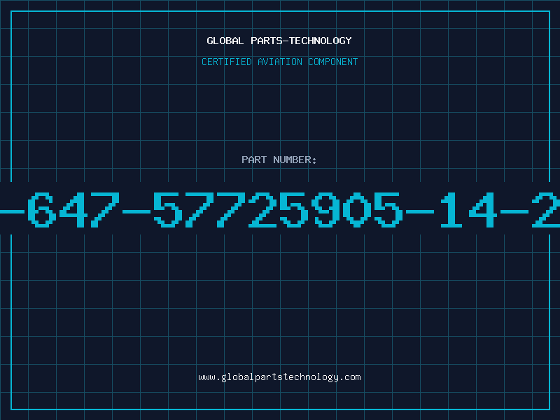 Aviation Part 5950-00-647-57725905-14-238-7800