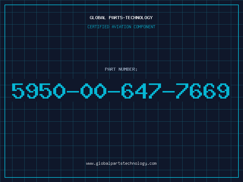 Aviation Part 5950-00-647-7669