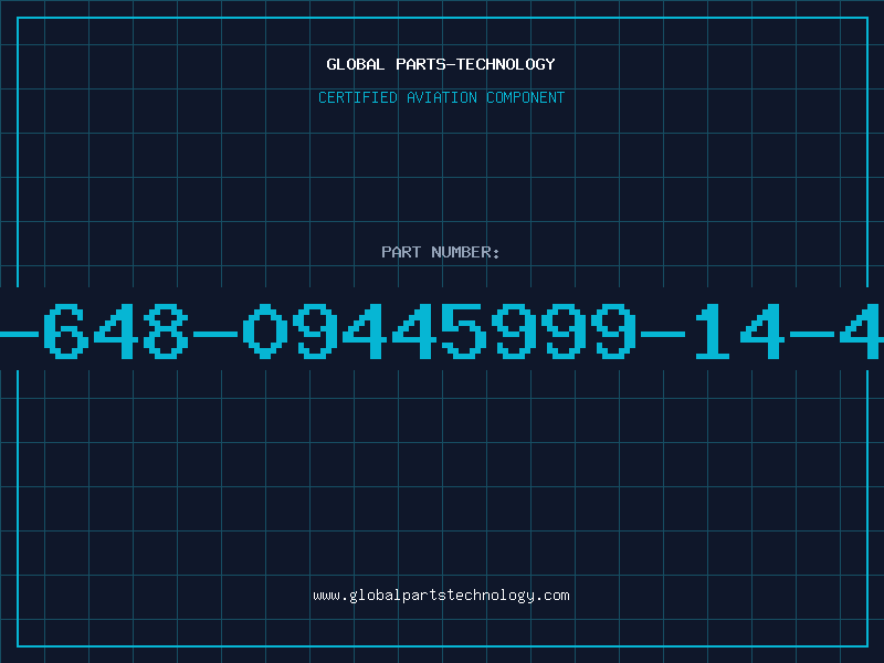 Aviation Part 5950-00-648-09445999-14-463-1754