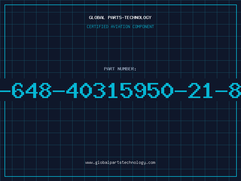 Aviation Part 5950-00-648-40315950-21-850-9880
