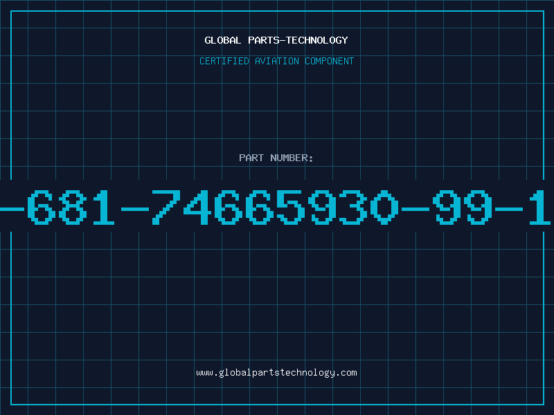 Aviation Part 5950-00-681-74665930-99-117-8017