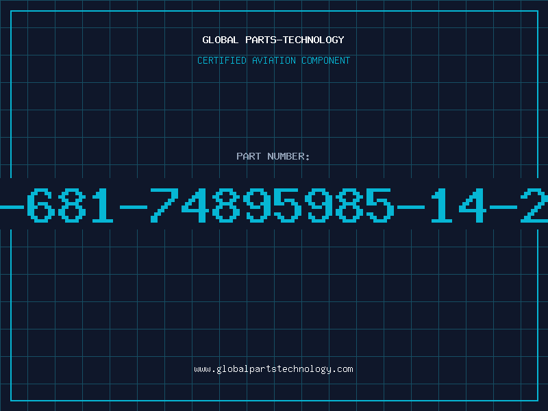Aviation Part 5950-00-681-74895985-14-231-3847