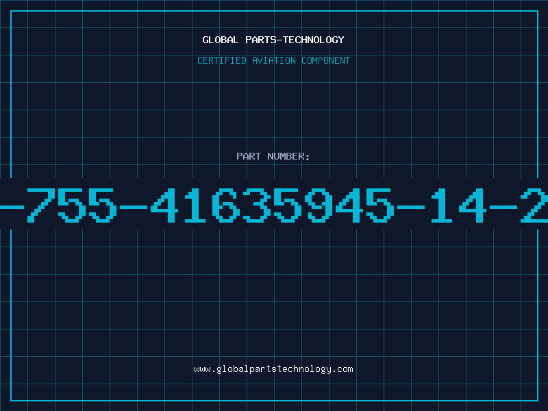 Aviation Part 5950-00-755-41635945-14-206-2858