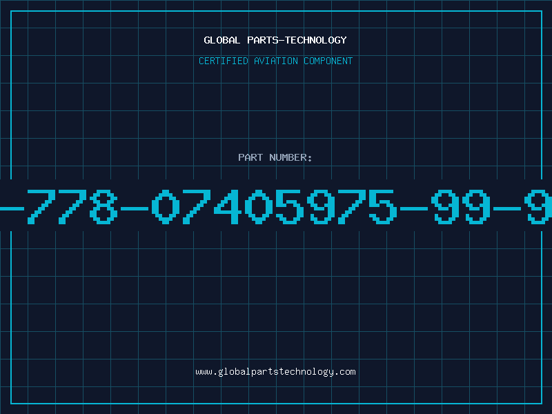 Aviation Part 5950-00-778-07405975-99-976-0341
