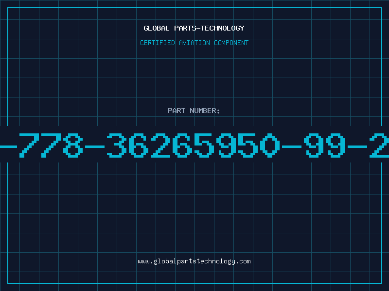 Aviation Part 5950-00-778-36265950-99-208-6125