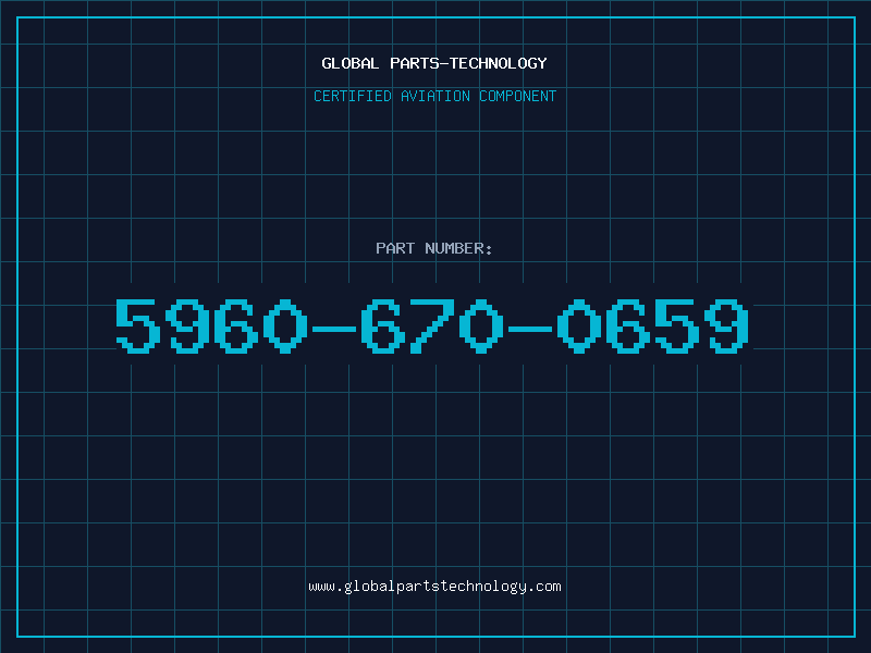 Aviation Part 5960-670-0659